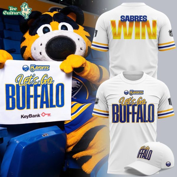 Buffalo Sabres 2026 Playoffs "Let's Go Buffalo" T-shirt V3