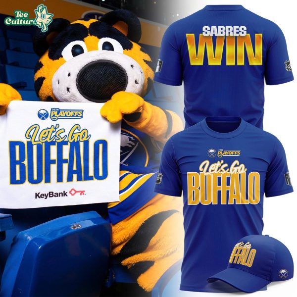 Buffalo Sabres 2026 Playoffs Lets Go Buffalo Tshirt V3 by Teesculture.com