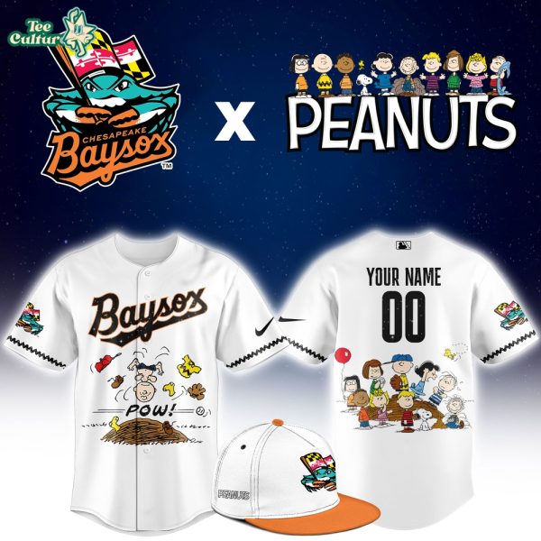 C.Baysox Peanuts Night 2026 Limited Jersey