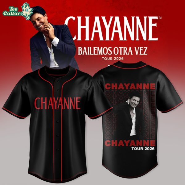 Chayanne Bailemos Otra Vez Tour 2026 Black Jersey