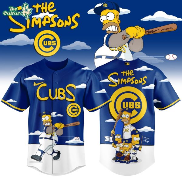 Chicago Cubs x The Simpsons 2026 Limited Edition Baseball Jersey
