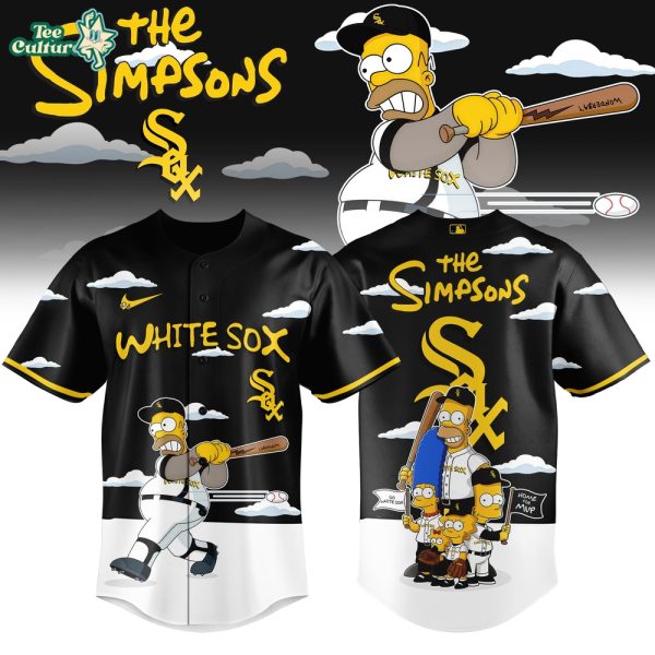 Chicago White Sox x The Simpsons 2026 Limited Edition Baseball Jersey