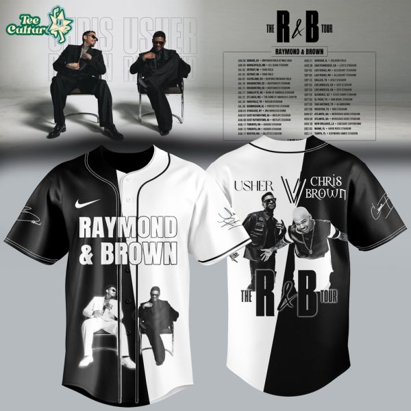 Chris Brown and Usher - The R&B Tour 2026 Edition Jersey Ver7
