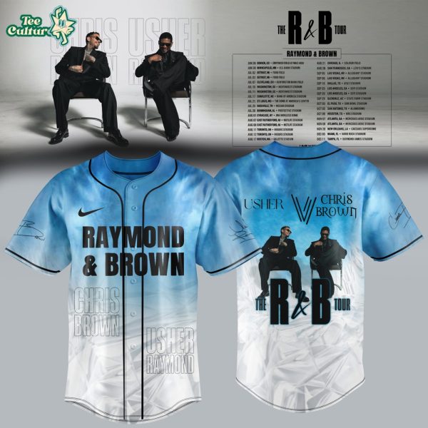 Chris Brown and Usher - The R&B Tour 2026 Edition Jersey Ver8
