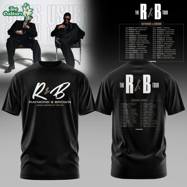 Chris Brown and Usher - The R&B Tour 2026 Tee
