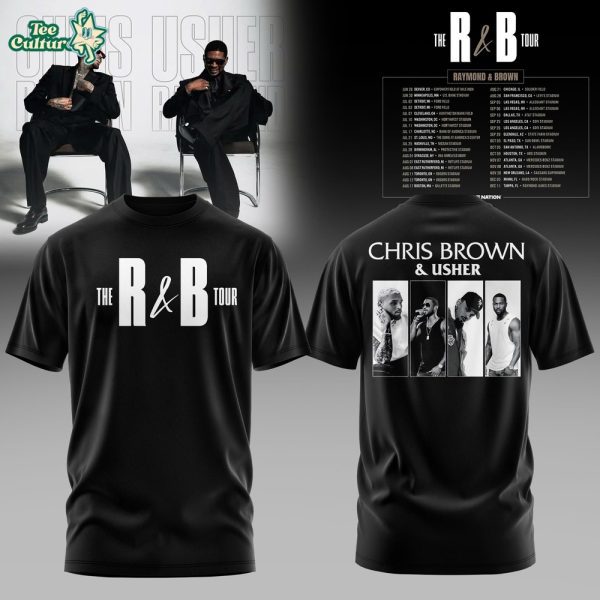 Chris Brown and Usher - The R&B Tour 2026 Tee Ver3