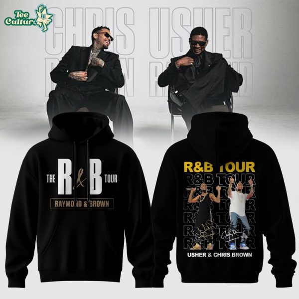 Chris Brown and Usher - The R&B Tour Edition Hoodie Ver2