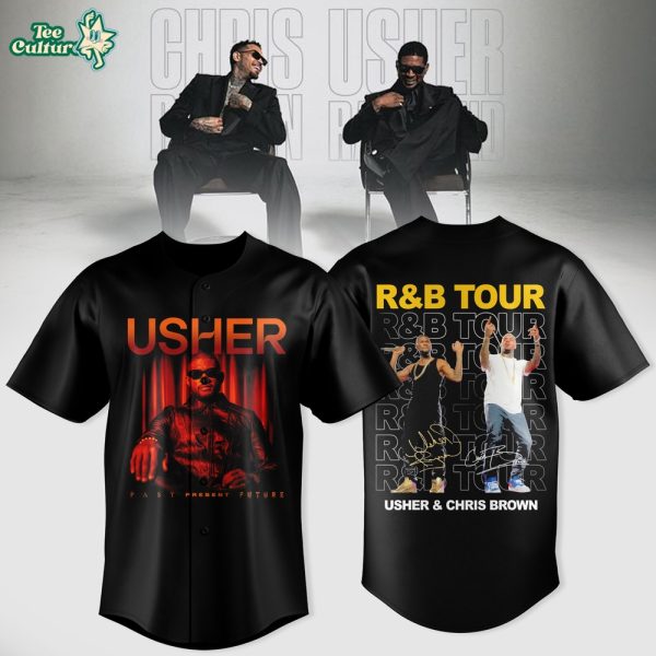 Chris Brown and Usher - The R&B Tour Edition Jersey Ver3