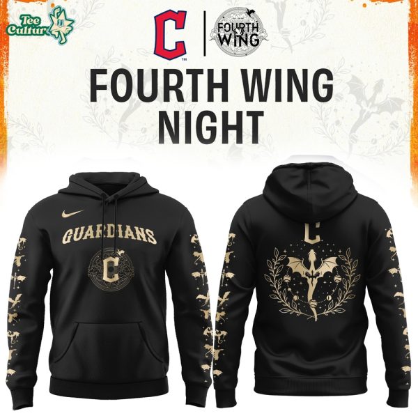 Cleveland Guardians Fourth Wings Night Limited Edition Hoodie| Cap | Jogger