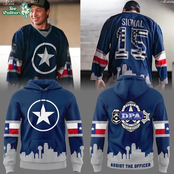 Dallas Stars Robo Assist The Officer Fan Hoodie Version 4