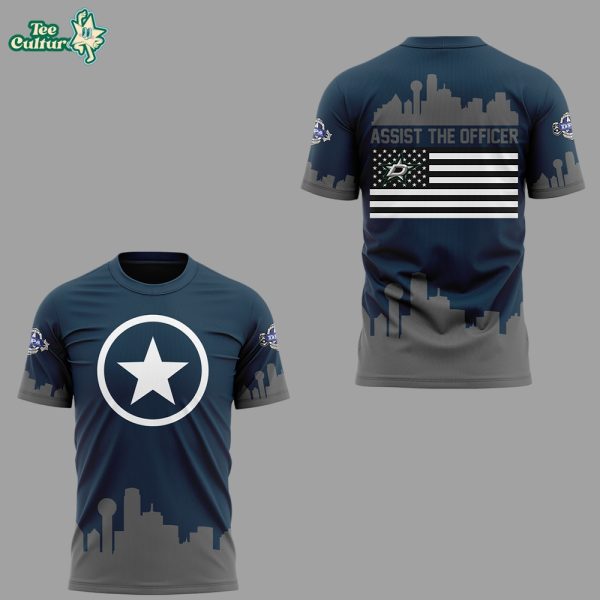 Dallas Stars Robo Assist The Officer Graphic Shirt Version 2 by Teesculture.com