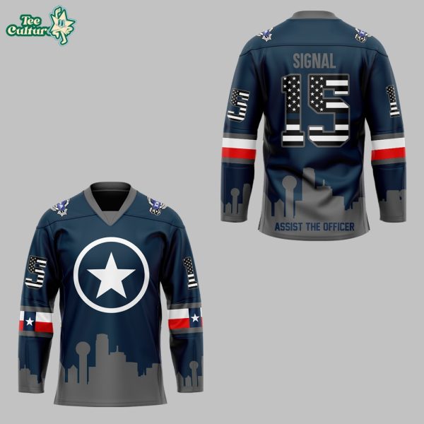 Dallas Stars Robo Assist The Officer Special Jersey by Teesculture.com
