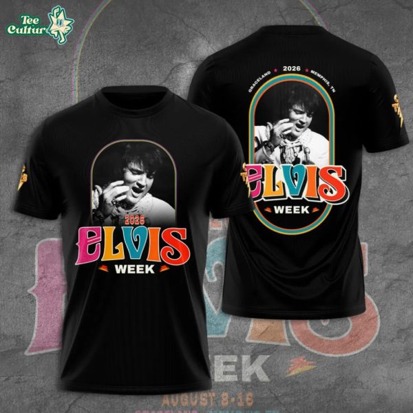 Elvis Presley Week 2026 Graceland celebration  3D Tshirt Ver2