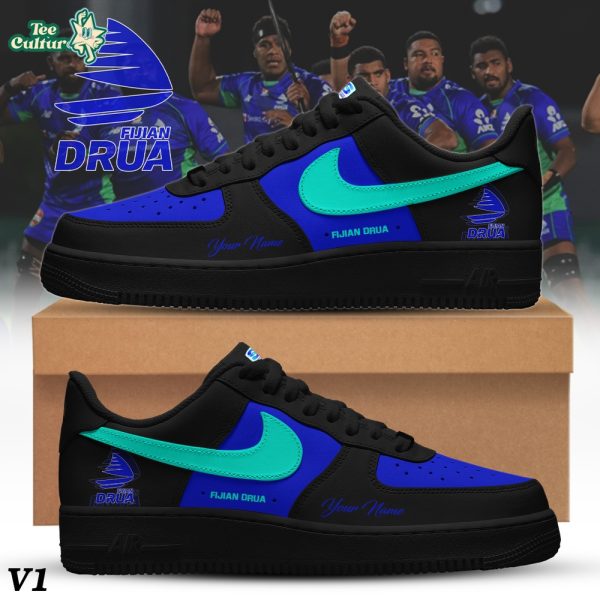 Fijian Drua Custom Low Top Sneakers Rugby Limited Edition
