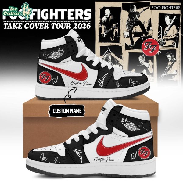 Foo Fighters ”Take Cover Tour 2026” Limited Edition Signature - AJ1 Shoes 1