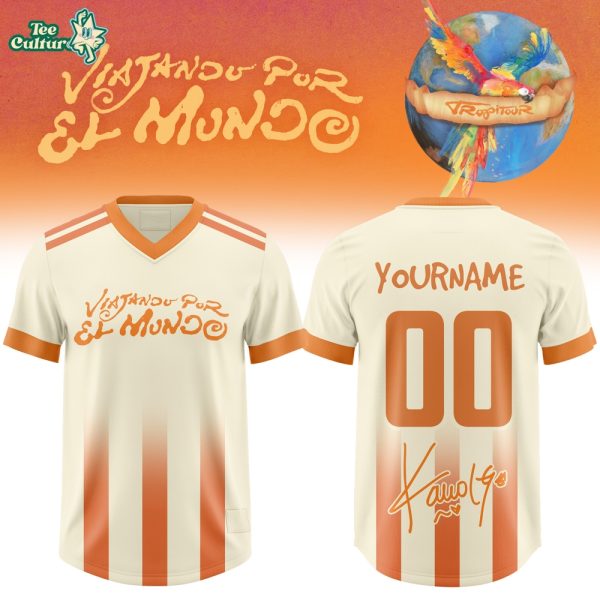 Football Jersey Tropitour Viajando por el Mundo Karol-G Customize