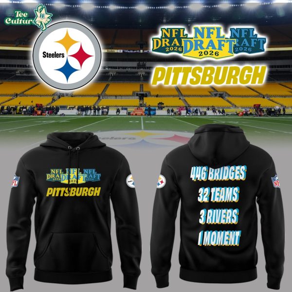 Geiger x Fanatics "Misplaced Draft" Pittsburgh Steelers 2026 Draft Day Hoodie V2