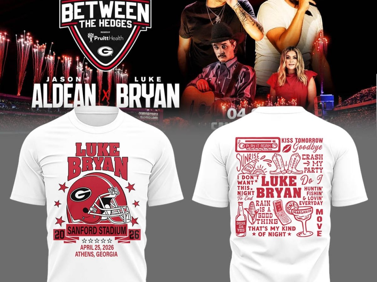 Georgia Bulldogs Luke Bryan “Live Between The Hedges” At Sanford