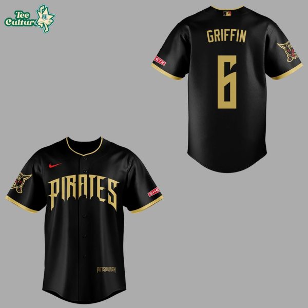 Griffin 6 x New Pittsburgh Pirates City Connect Jersey by Teesculture.com