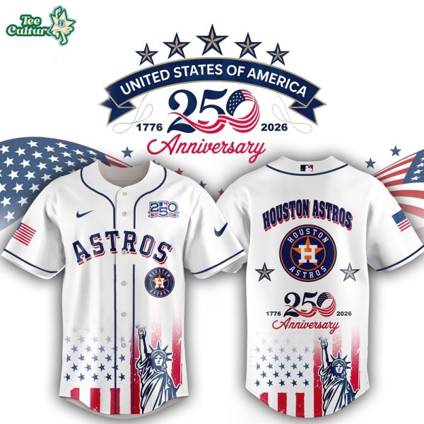 Houston Astros 250th Anniversary United States Semiquincentennial Fan Jersey