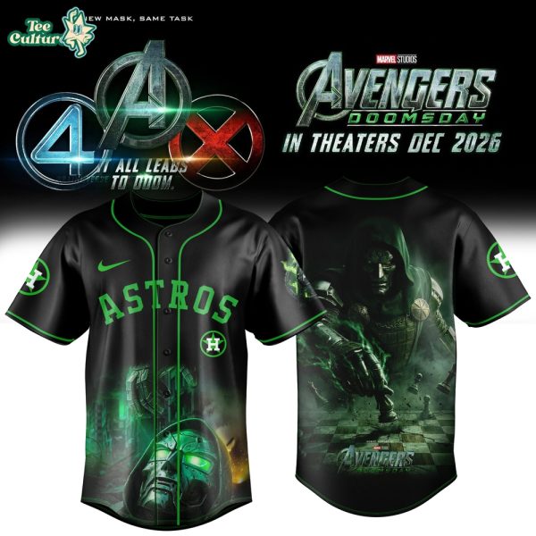 Houston Astros MLB x Avengers Doomsday 2026 Doctor Doom Limited Jersey