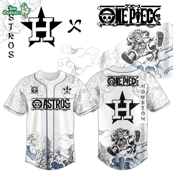 Houston Astros x One Piece Jersey 2026 Luffy Gear 5