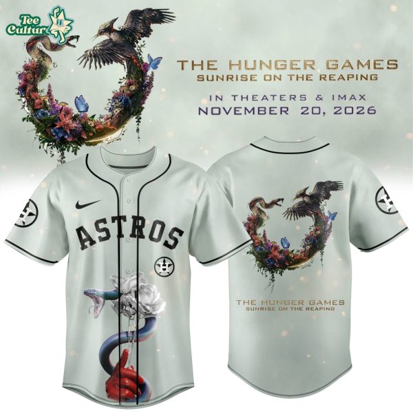 Houston Astros x The Hunger Games Sunrise on the Reaping 2026 Jersey