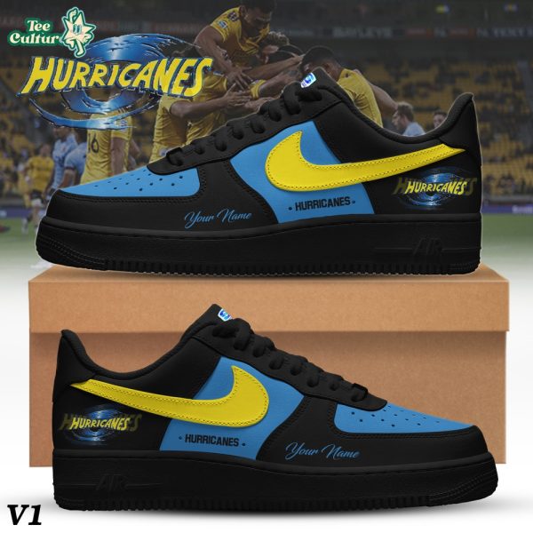 Hurricanes Custom Low Top Sneakers Rugby Supporter Edition