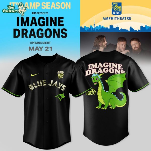 Imagine Dragons Live In Toronto 2026 Jersey Ver2