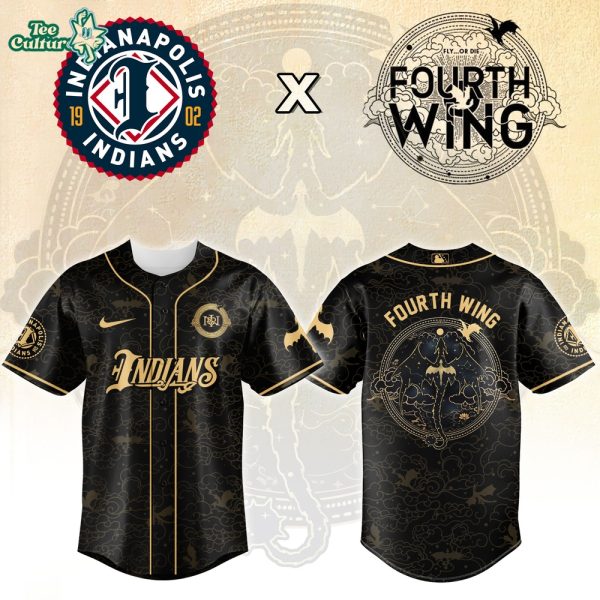 Indianapolis Indians x Fourth Wing Night Exclusive Jersey by Teesculture.com
