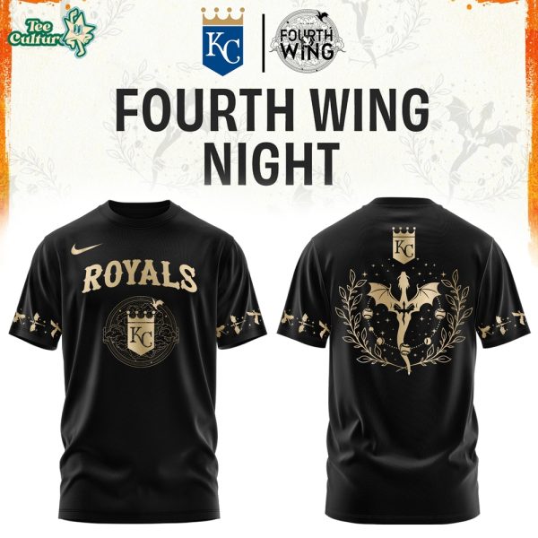 Kansas City Royals Fourth Wings Night Limited Edition Tshirt x Cap x Jogger