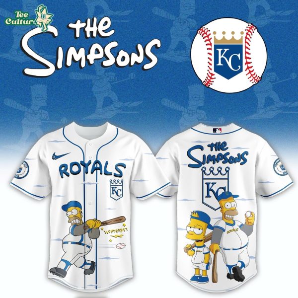Kansas City Royals The Simpsons 2026 Limited Edition Jersey Jogger Cap Set