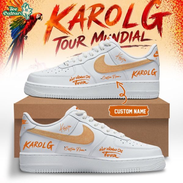 Karol G - Nos Vamos de Tour Limited Edition Signature - AF1 Shoes