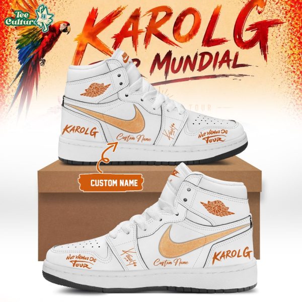 Karol G - Nos Vamos de Tour Limited Edition Signature - AJ1 Shoes Ver2