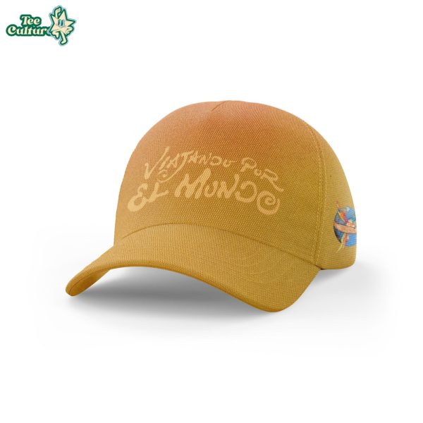 Karol G Viajando Por El Mundo Tropitour Orange Cap
