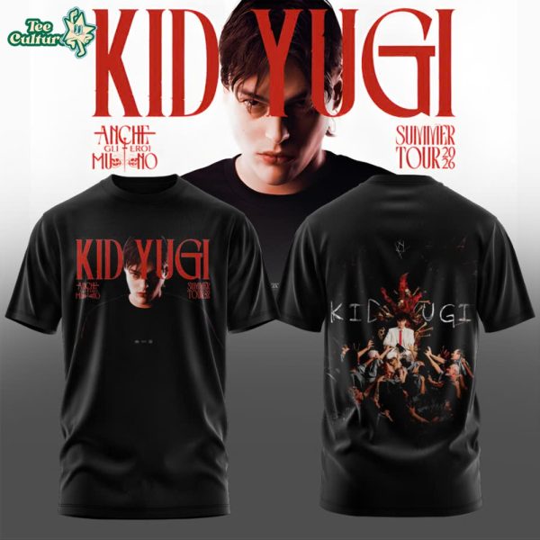 Kid Yugi Summer Tour 2026 Exclusive Limited Edition T-shirt