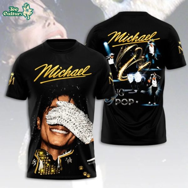 King Pop Michael Jackson 3D Tshirt