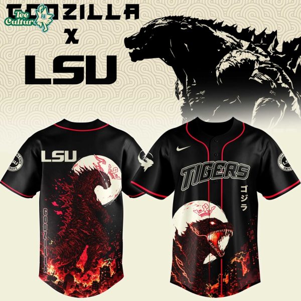LSU Tigers Godzilla Minus Zero Special Edition Jersey