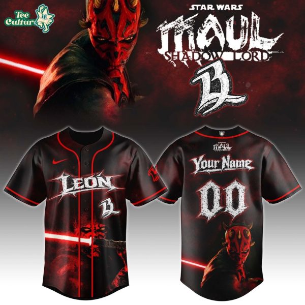León Maul Shadow Lord 2026 Limited Edition Baseball Jersey