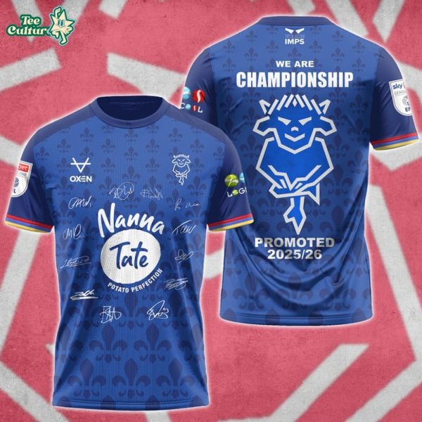 Lincoln City 2526 Signatures TShirt Limited Edition by Teesculture.com