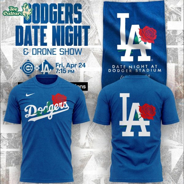 Los Angeles Dodgers Date Night Fan T-Shirt