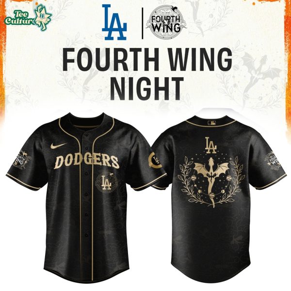 Los Angeles Dodgers Fourth Wing Night Special Baseball Jersey