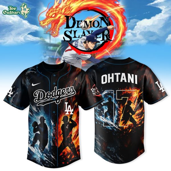 Los Angeles Dodgers Shohei Ohtani x Demon Slayer 2026 Anime Limited Jersey