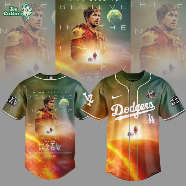 Los Angeles Dodgers x Project Hail Mary 2026 Sci-Fi Fan Jersey
