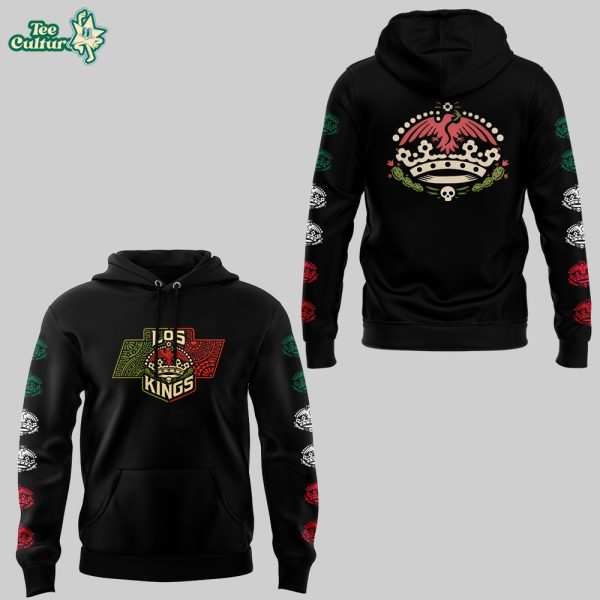 Los Angeles Kings x Mexican Heritage Night Hoodie by Teesculture.com
