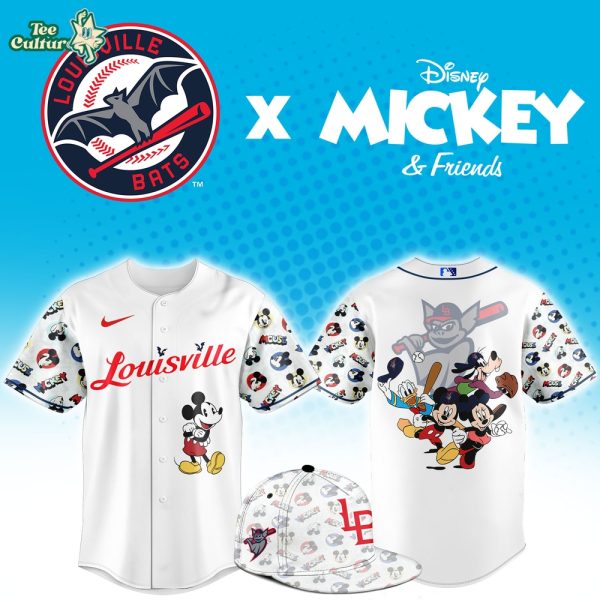 Louisville Bats Mickey Mouse Night Special Edition Jersey