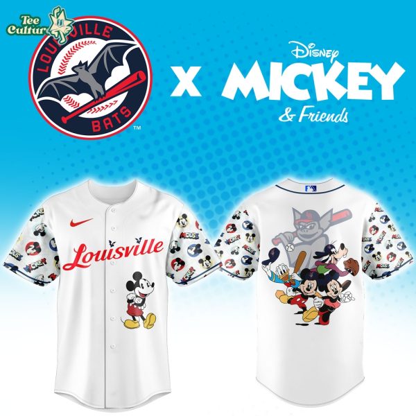 Louisville Bats Mickey Mouse Night Special Edition Jersey by Teesculture.com