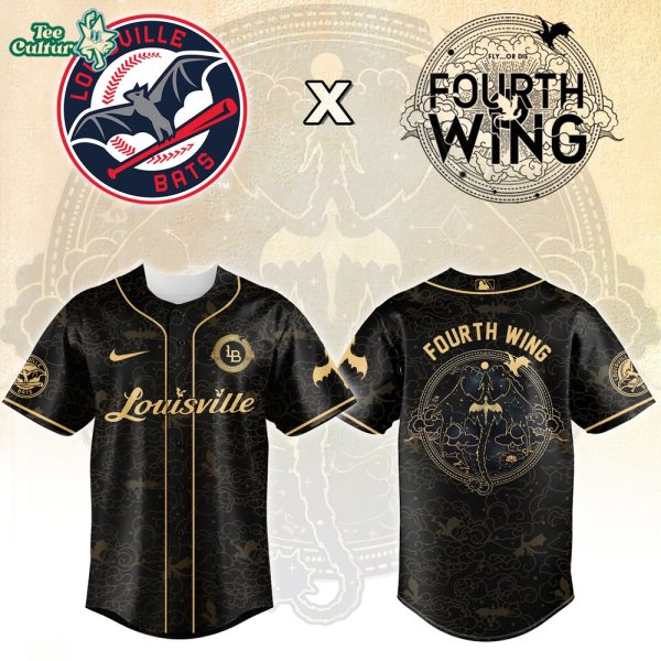 Louisville Bats x Fourth Wing Fantasy Limited Edition Jersey by Teesculture.com