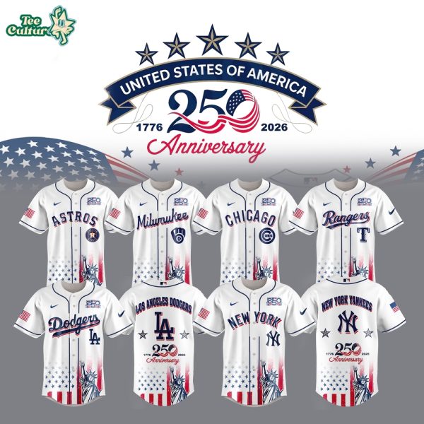 MLB 250th Anniversary United States Semiquincentennial All Teams Special Jersey