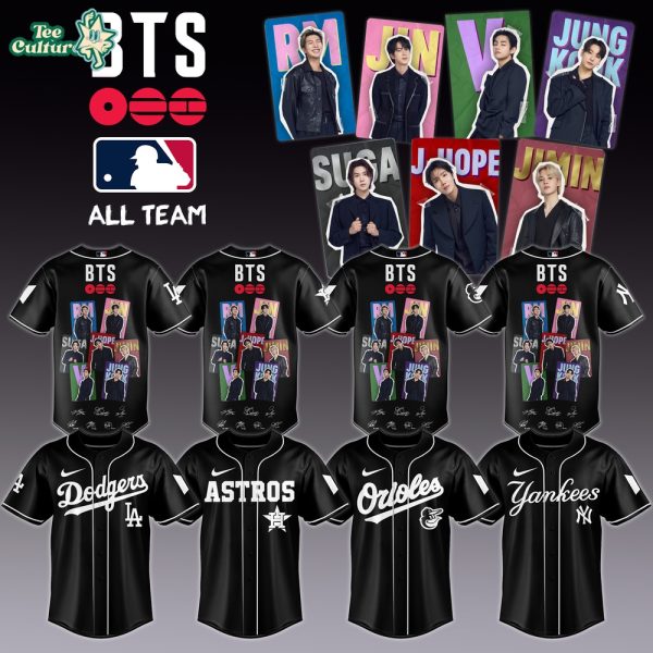 MLB All Team X BTS ”COMEBACK & WORLD TOUR 2026” Limited Edition – Jersey 1